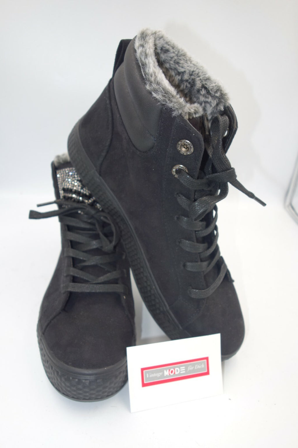ES0545 Damen Sneaker von Venice, schwarz, 410