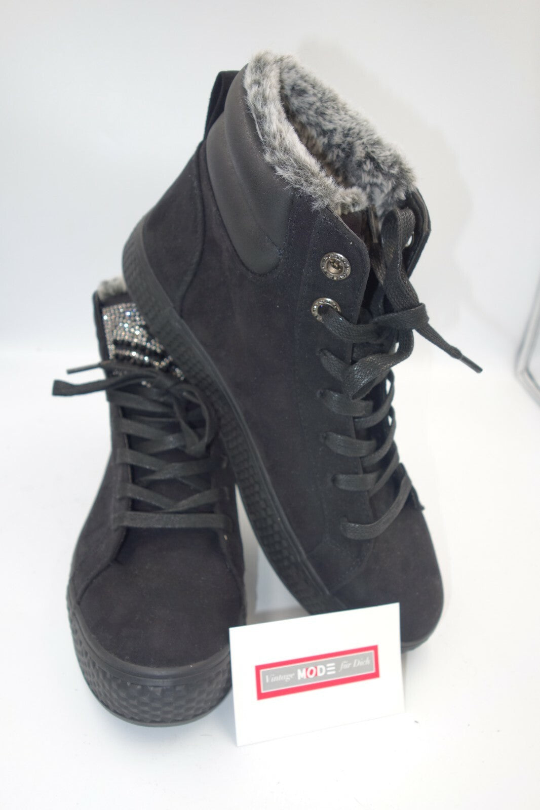 ES0545 Damen Sneaker von Venice, schwarz, 410