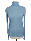 EK4847 Damen Rollkragenpullover, blau von United Colors of Benetton, Gr. S0
