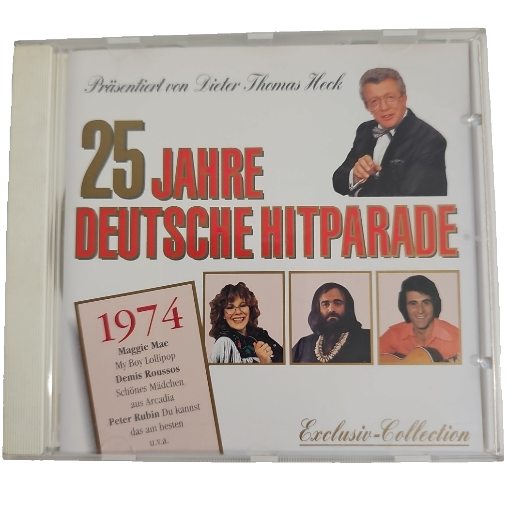 EB3136 25 JAHRE DEUTSCHE HITPARADE - 1974 - CD 1995 - MAGGIE MAE,CHRIS ROBERTS0