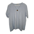 EK9999 Damen Bluse von Fashion Highlight, Hellblau, Gr. XL0