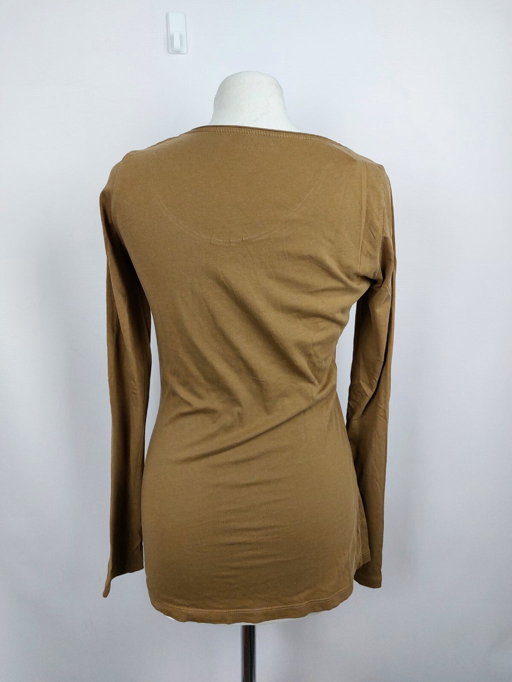 EK4699 Damen Langarmshirt von Hallhuber, braun, Gr. M3