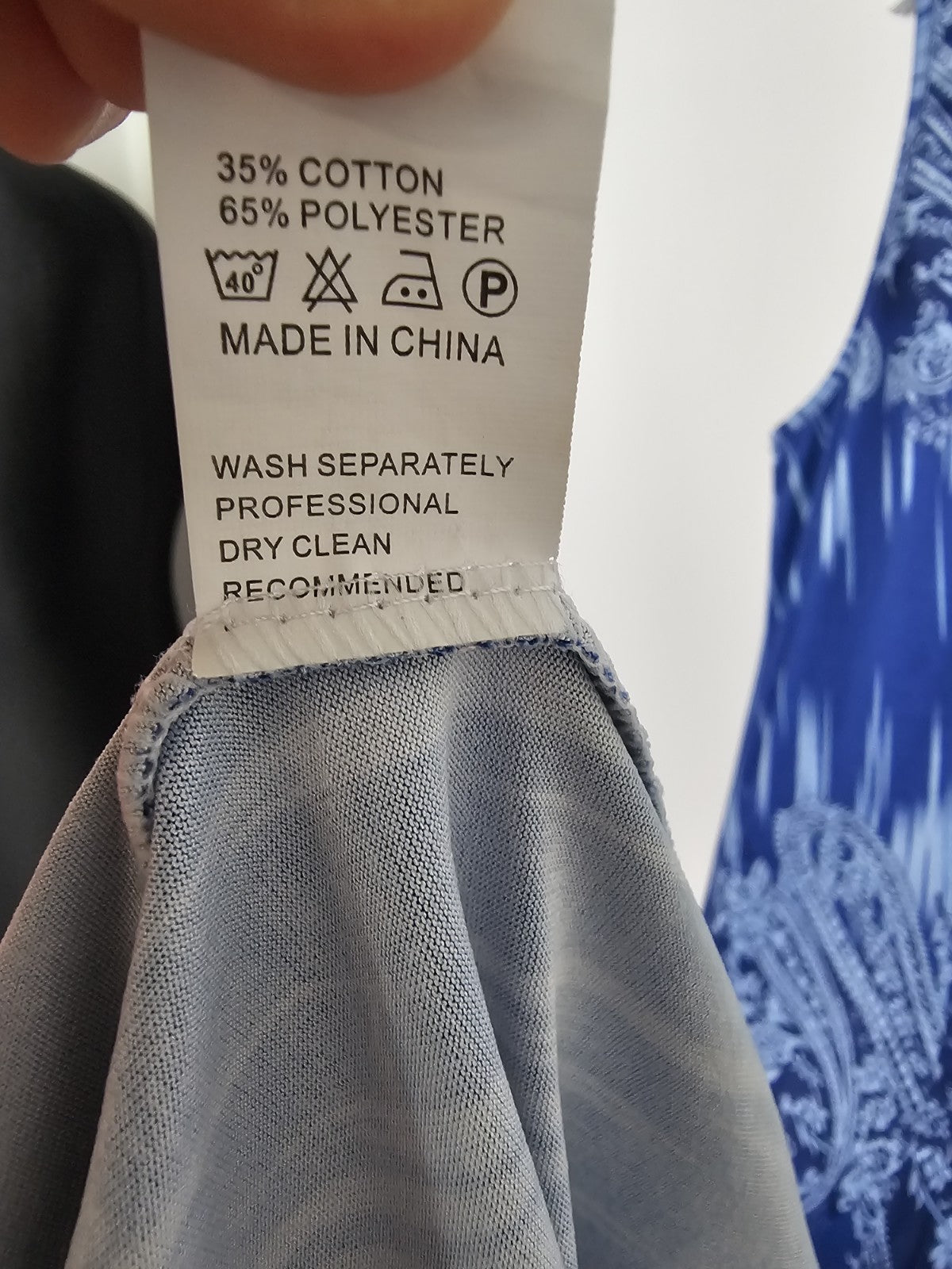 EK4846 Damen Kleid, Blau. Gr. 443