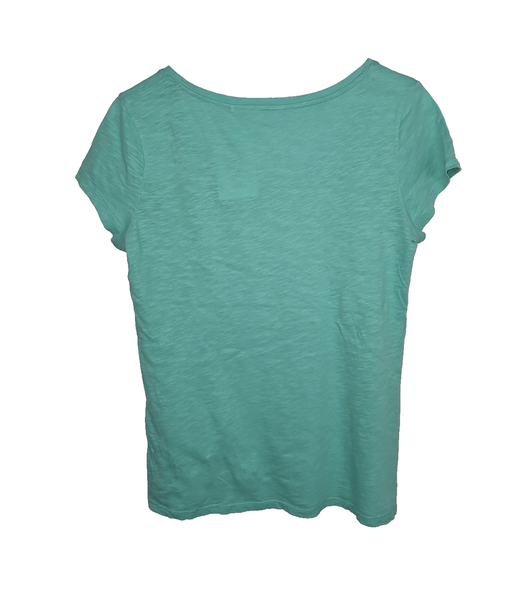 EK8243 Damen Tshirt Von S.Oliver, Türkis, Gr. 383