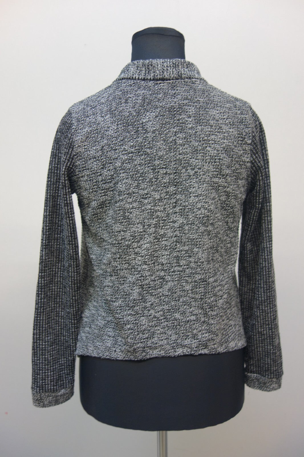 EK2616 Damen Strickjacke von s.Oliver, schwarz/Weiß, Gr. M3