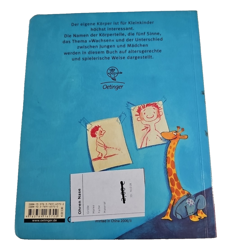 EB2979 Ohren, Nase, Bauch, das hab ich auch! von Geisler, Dagmar1
