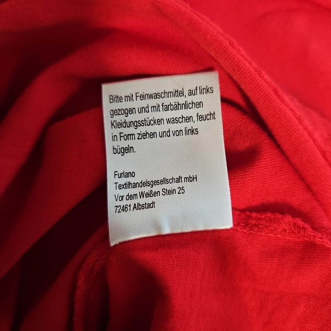 EK9849 Damen T-Shirt von Up Fashion, rot, Gr.485