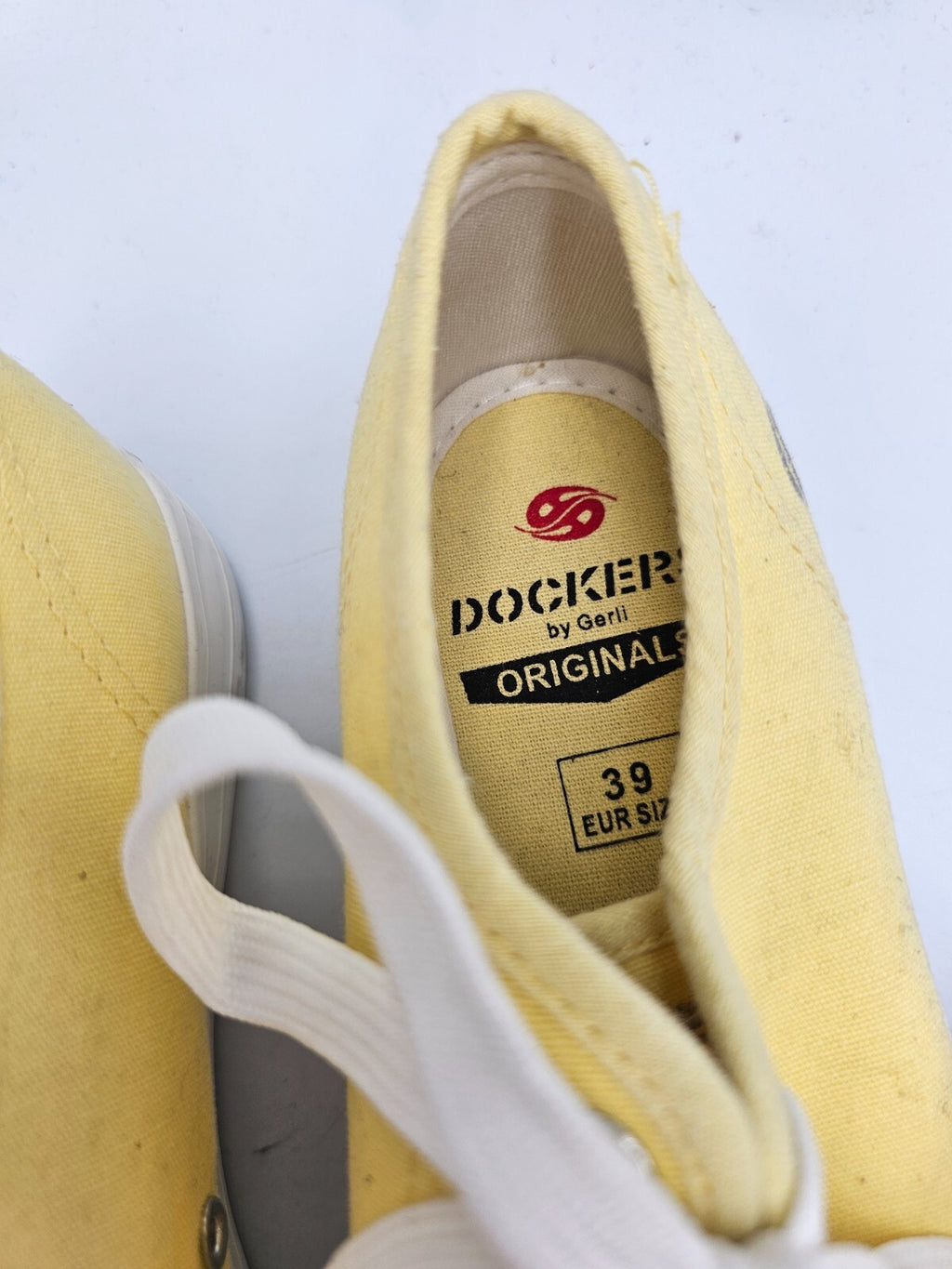 ES0205 Damen Halbschuh von Dockers, gelb, Gr.392