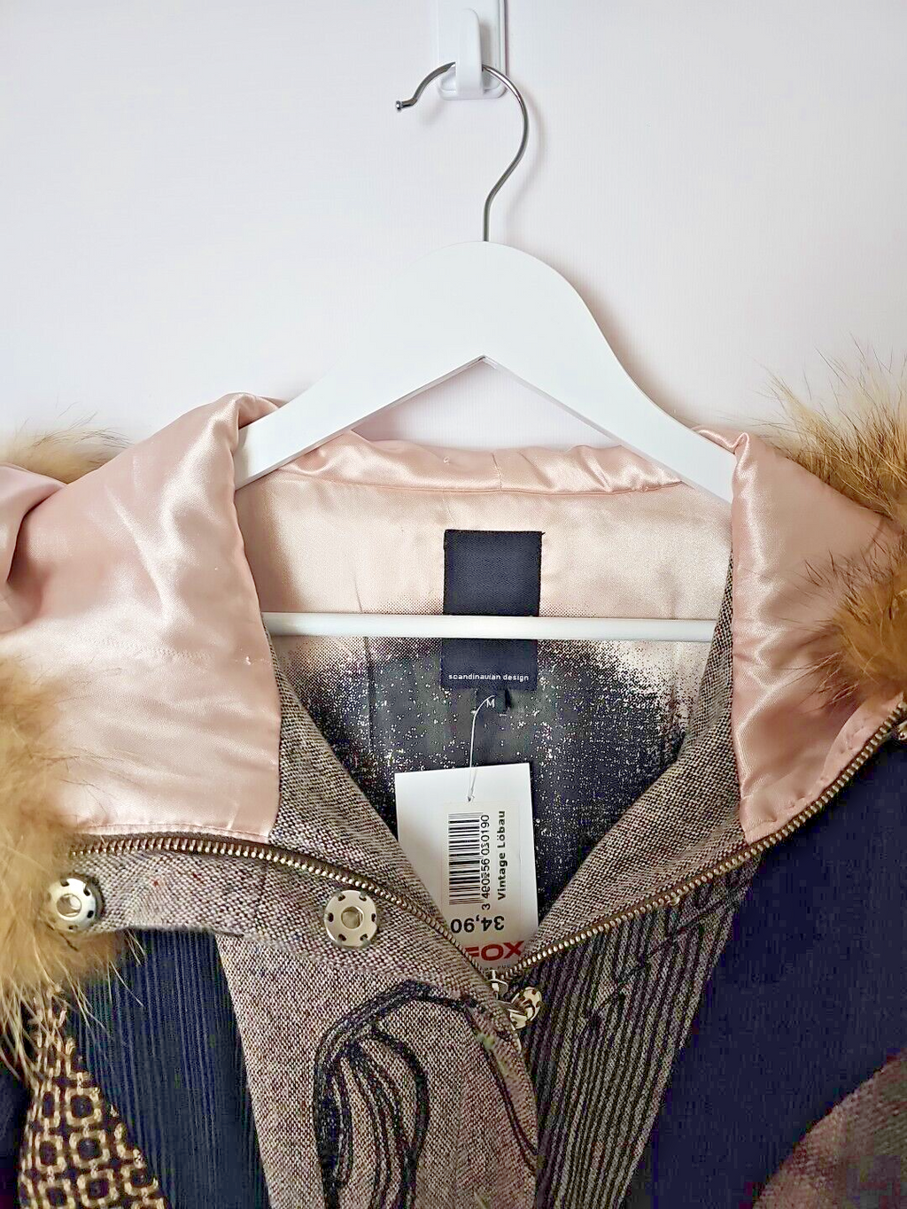 EK6737 Damen Jacke  von Skandinavian Design, Grau, Gr.M2