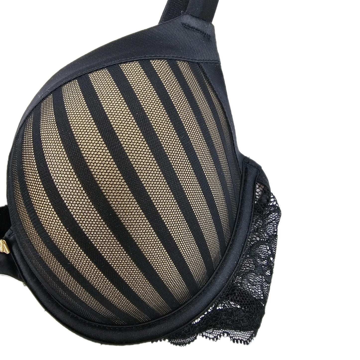 EK10620 Damen Push-up-BH, Schwarz, Gr. 80C1