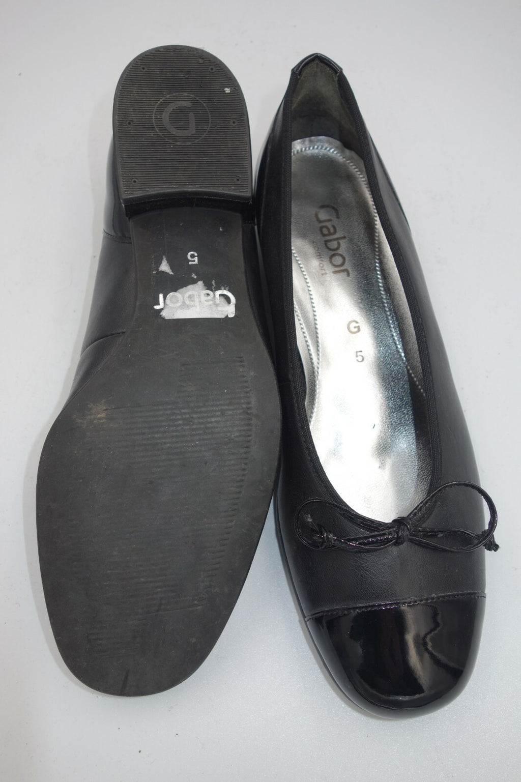 ES0279 Damen Ballerinas von Gabor, schwarz, 55
