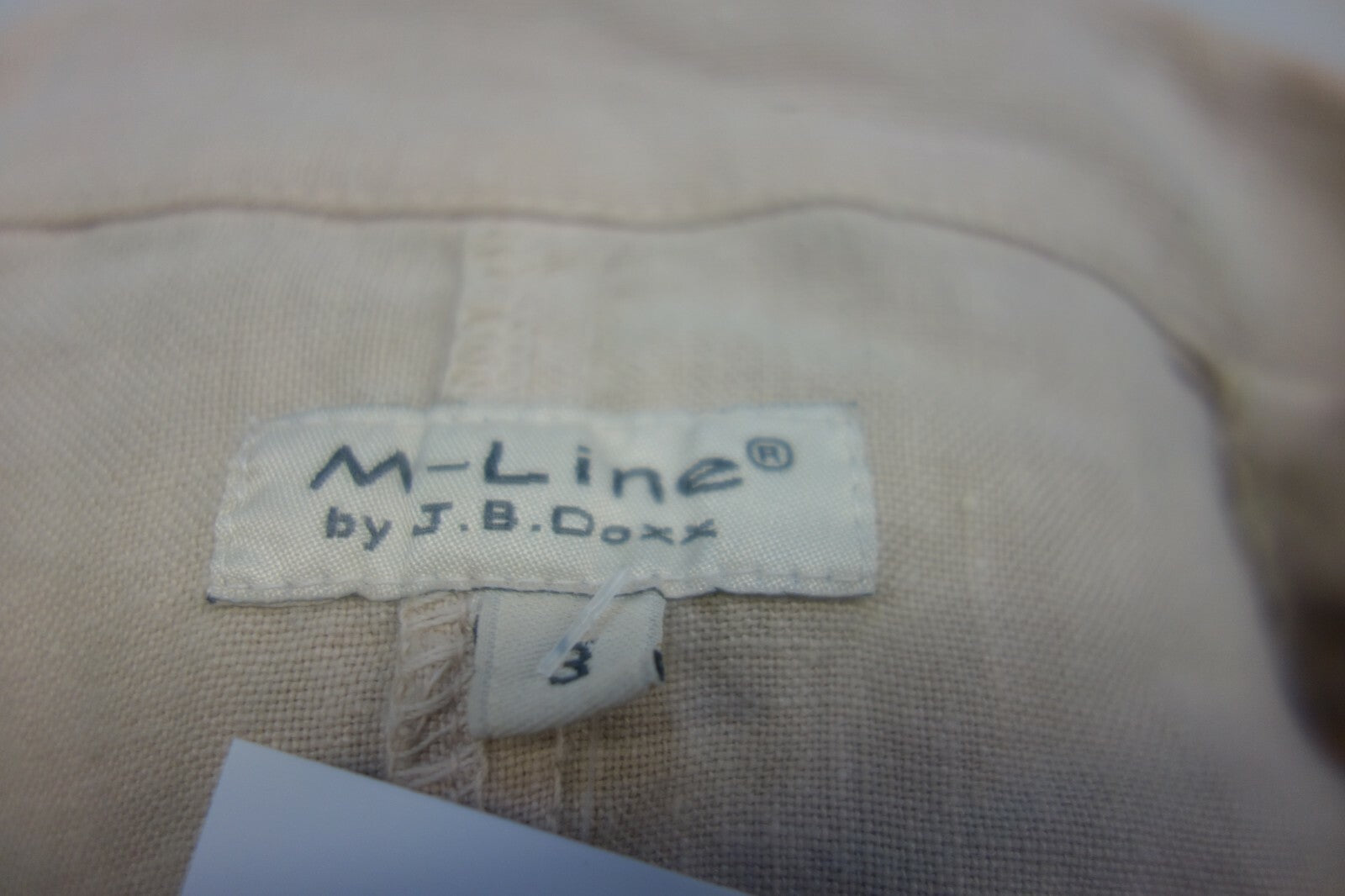 EK1097 Damen Bluse von M-Line, beige, Gr. 34