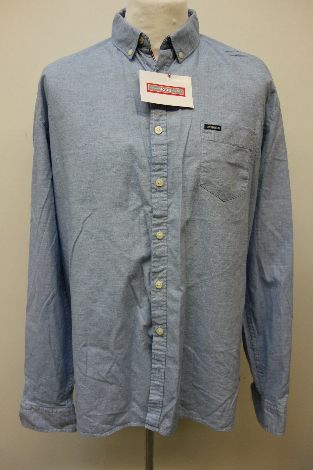 EK0901 Herren Hemd von Lindbergh, blau, XL0