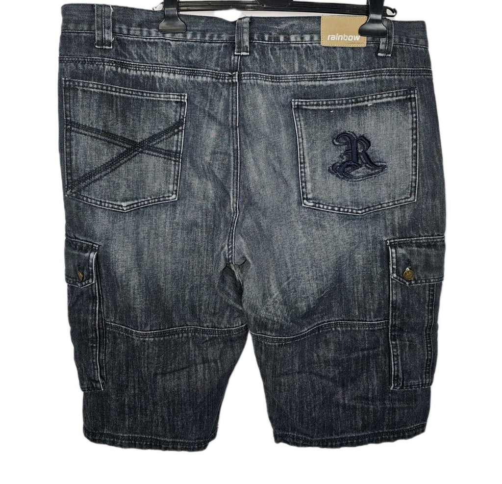 EK10927 Herren Shorts von Rainbow, blau-grau, Gr.603
