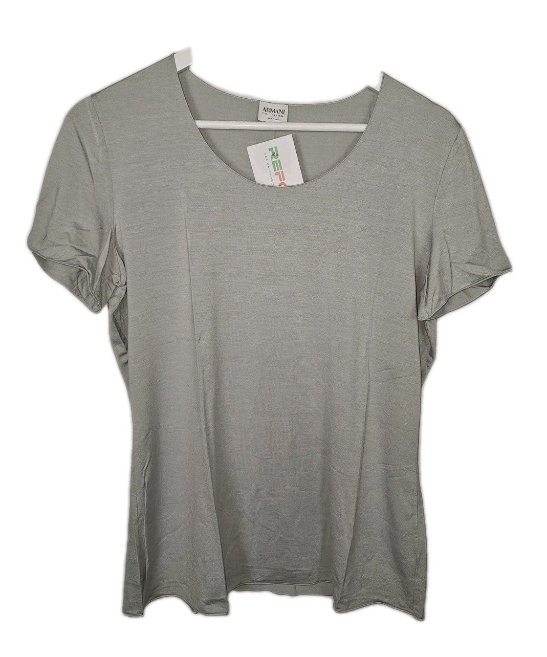 EK9391 Damen T-Shirt von Armani, Mintgrün, Gr. Ca M0