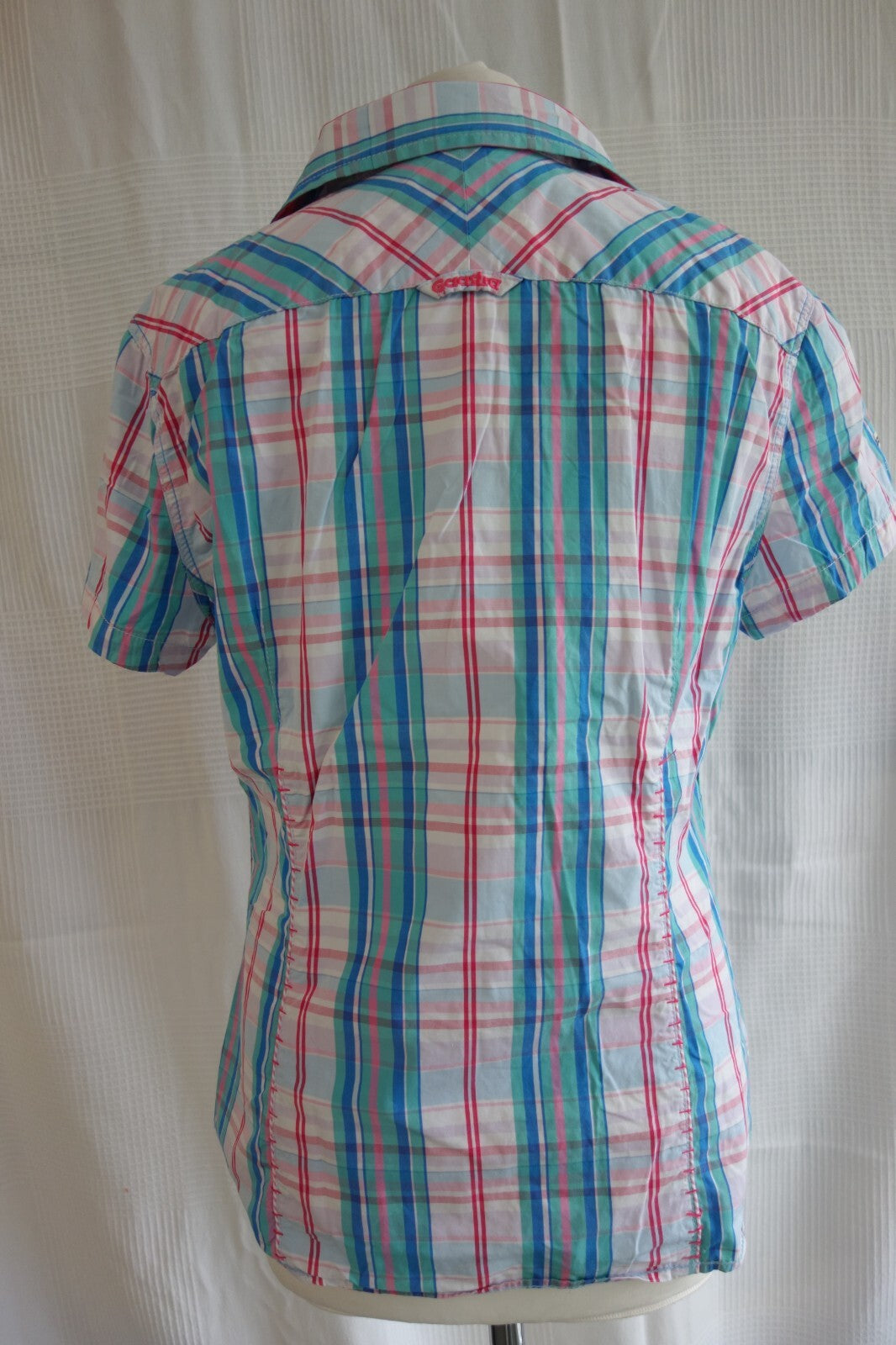EK4307 Damen Bluse von Gaatra, blau-pink, Gr. XL4