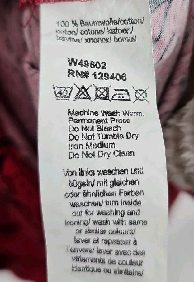 EK9803 Damen T-Shirt Gr.M Rot1