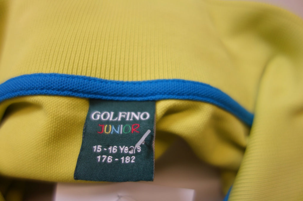 EK0504 Jungen Poloshirt von Golfino, grün, 176/1825