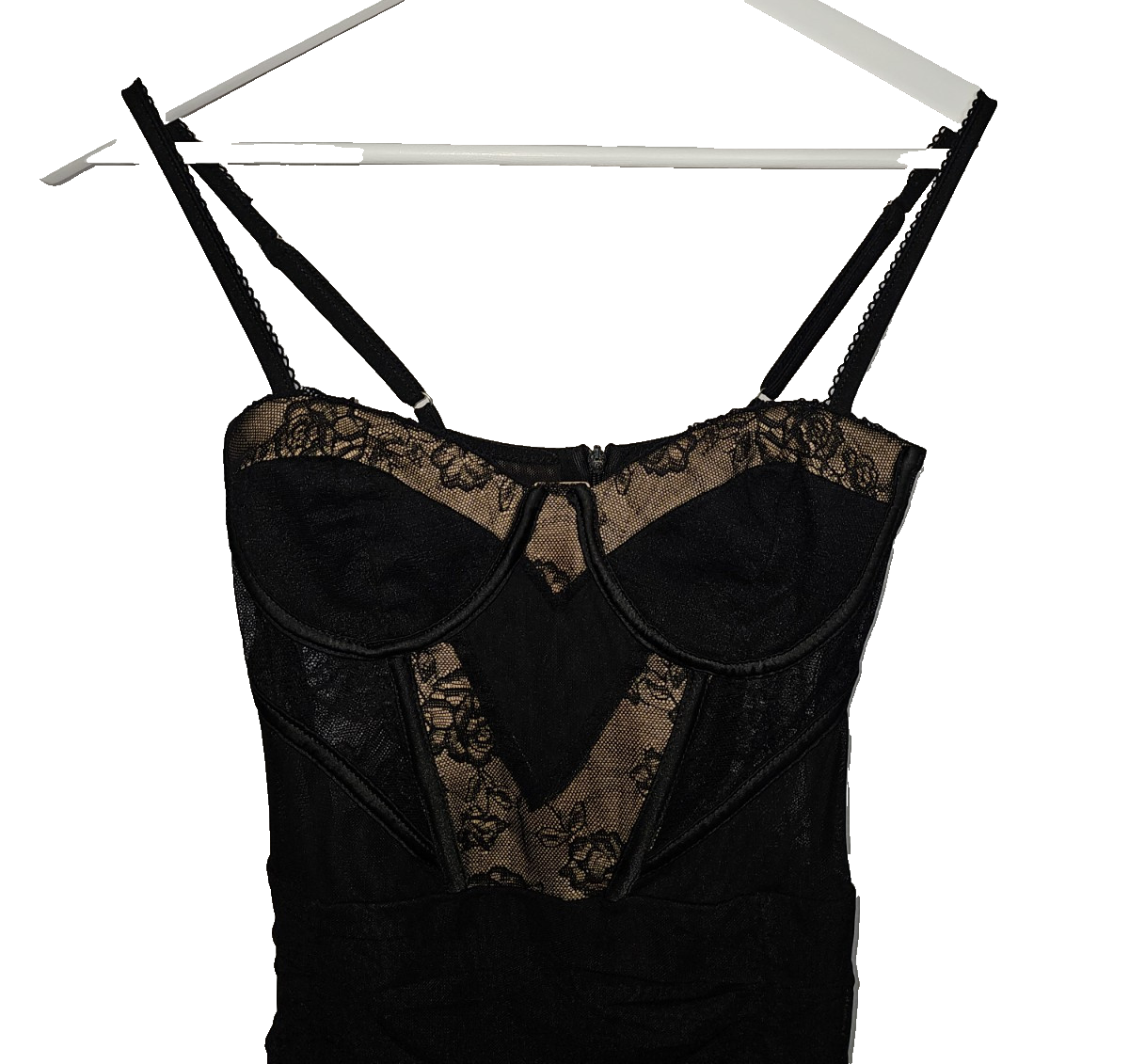 EK7438 Damen Kleid von Bershka, schwarz, Gr.S1