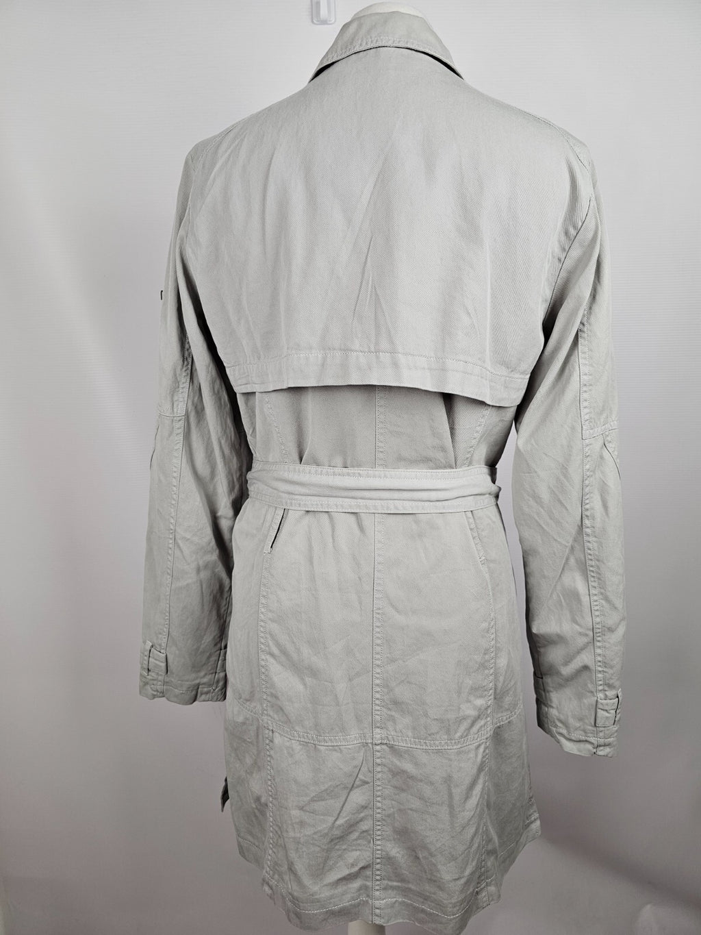 EK5659 Damen Trenchcoat von Cecil, hellgrau, Gr. S5