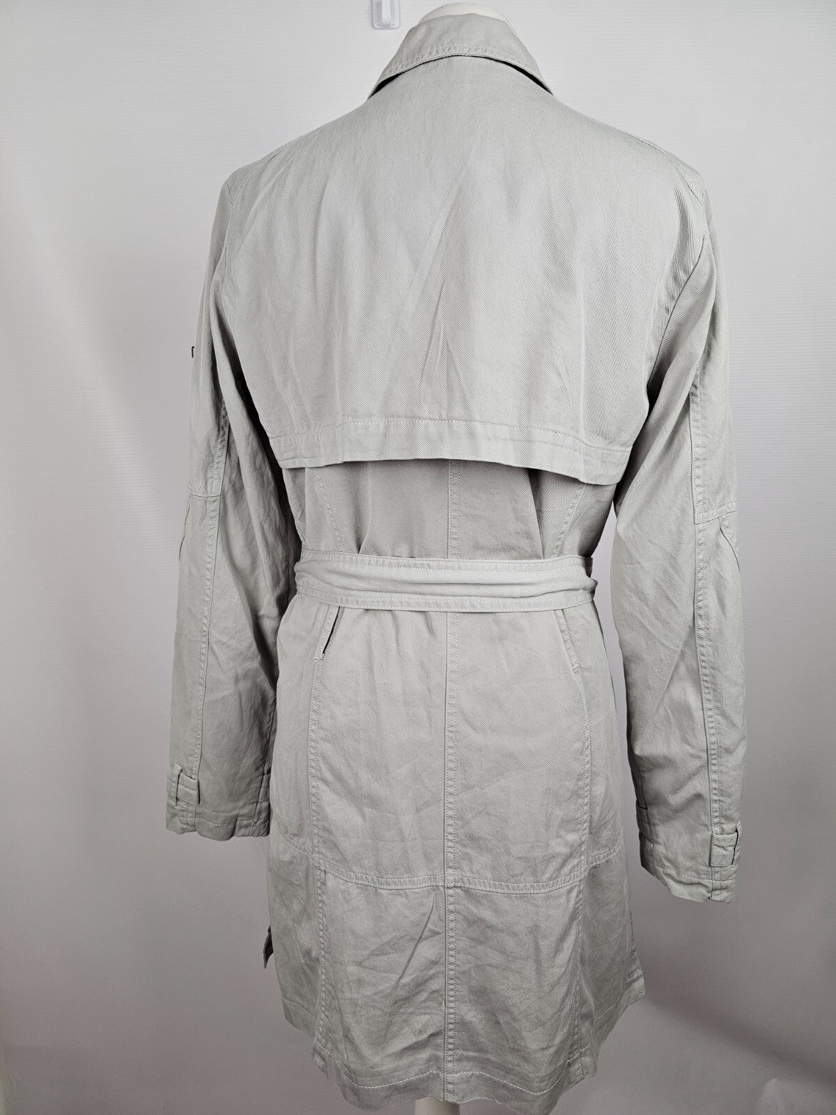 EK5659 Damen Trenchcoat von Cecil, hellgrau, Gr. S5