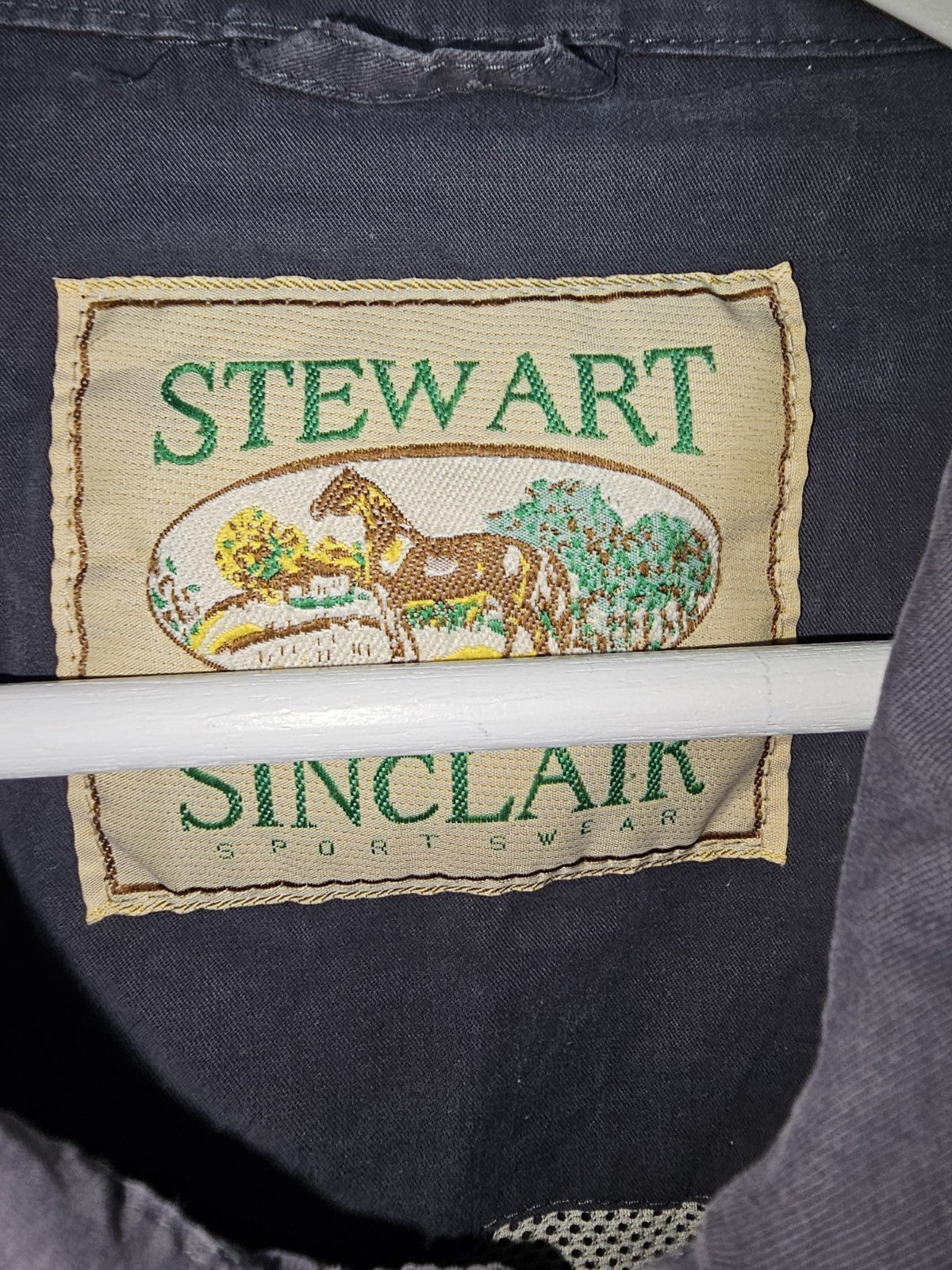 EK7729 Herren Jacke von Stewart Sinclair, blau-grau, Gr.501