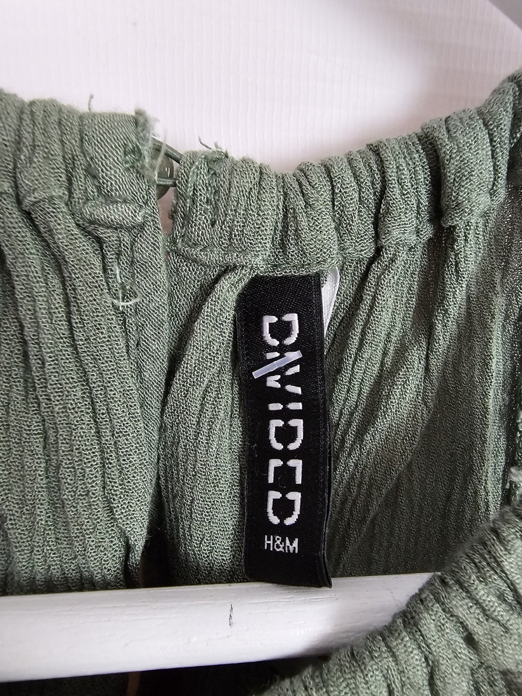 EK8377 Damen Top von H&M, Grün, Gr. 322