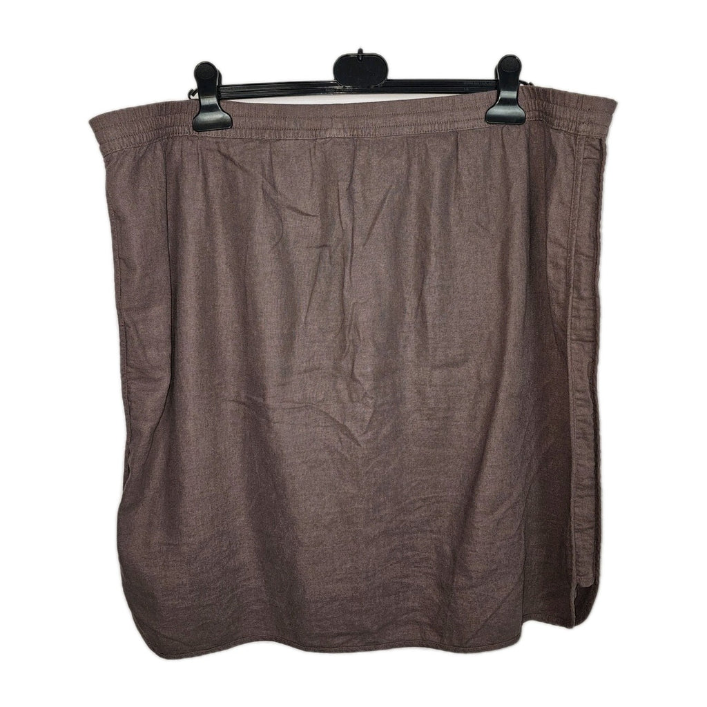 EK10299 Damen Rock von Laura Torelli, braun, Gr.XL2