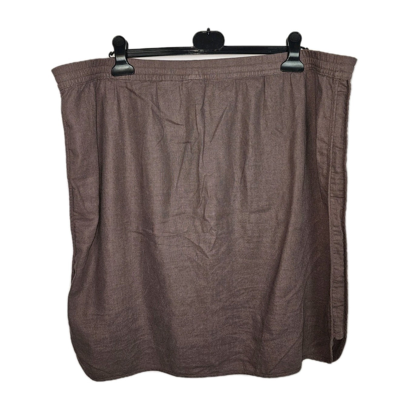 EK10299 Damen Rock von Laura Torelli, braun, Gr.XL2