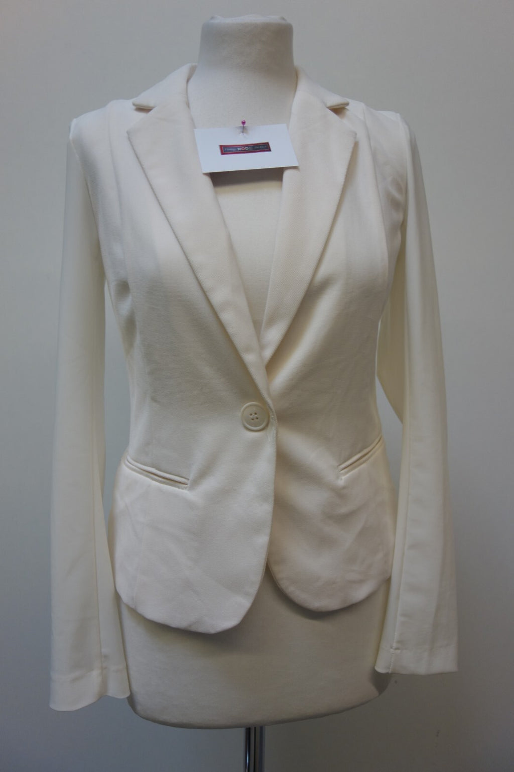 EK0627 Damen Blazer von Amisu, weiß, Gr. S0