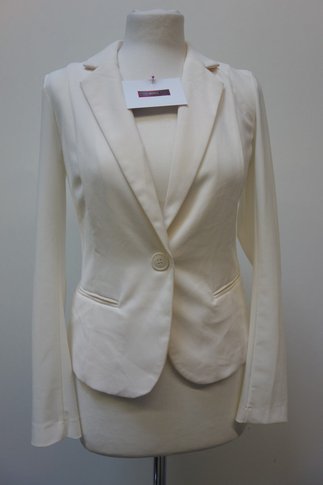 EK0627 Damen Blazer von Amisu, weiß, Gr. S0