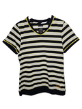 EK7261 Damen T-Shirt von S'questo, blau-gelb-weiß, Gr.360