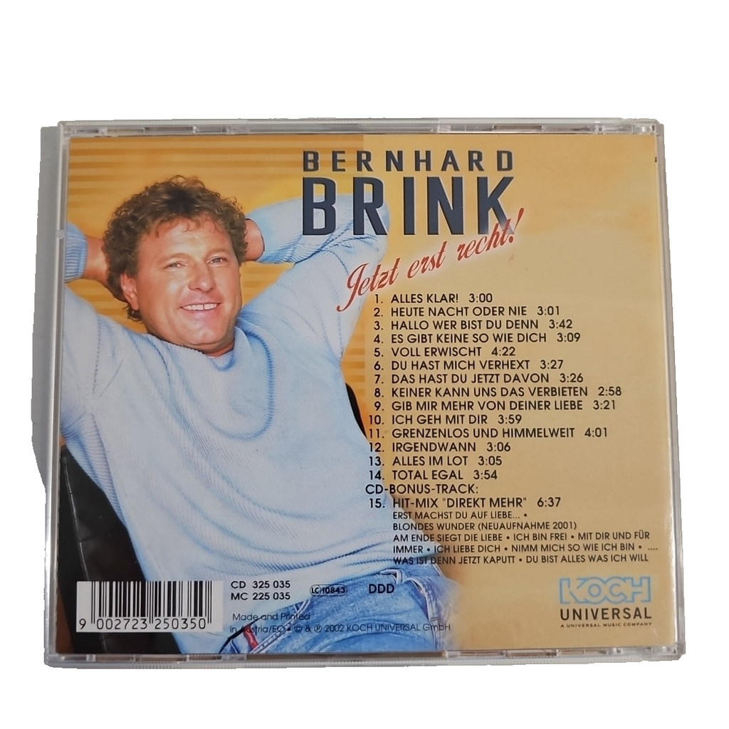 EB3093 Jetzt Erst Recht! von Brink,Bernhard | CD 1