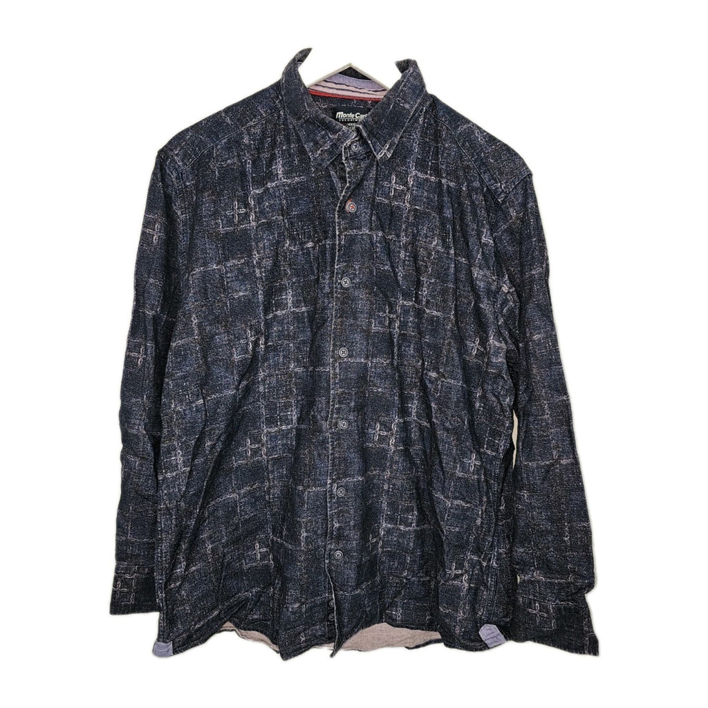 EK9620 Herren Hemd von Monte Carlo, blau, Gr.XL(43/44)0