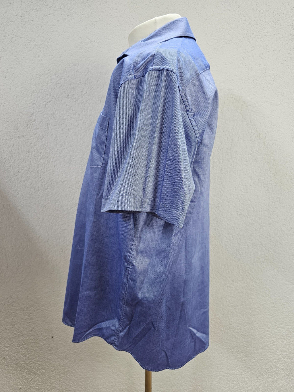EK5842 Herren Hemd von Yves Gerad, blau/weiß, gr. 434
