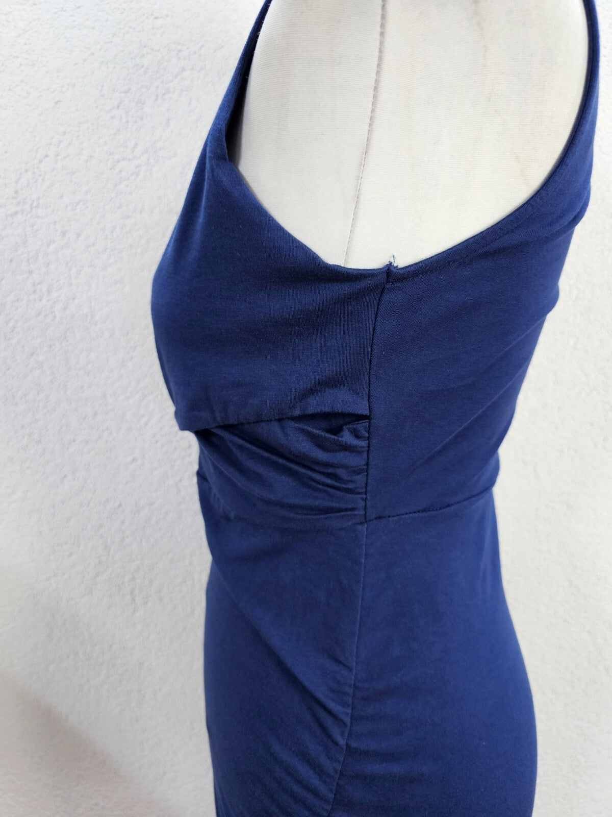 EK5613 Damen Kleid von H&M, dunkelblau, Gr. M4