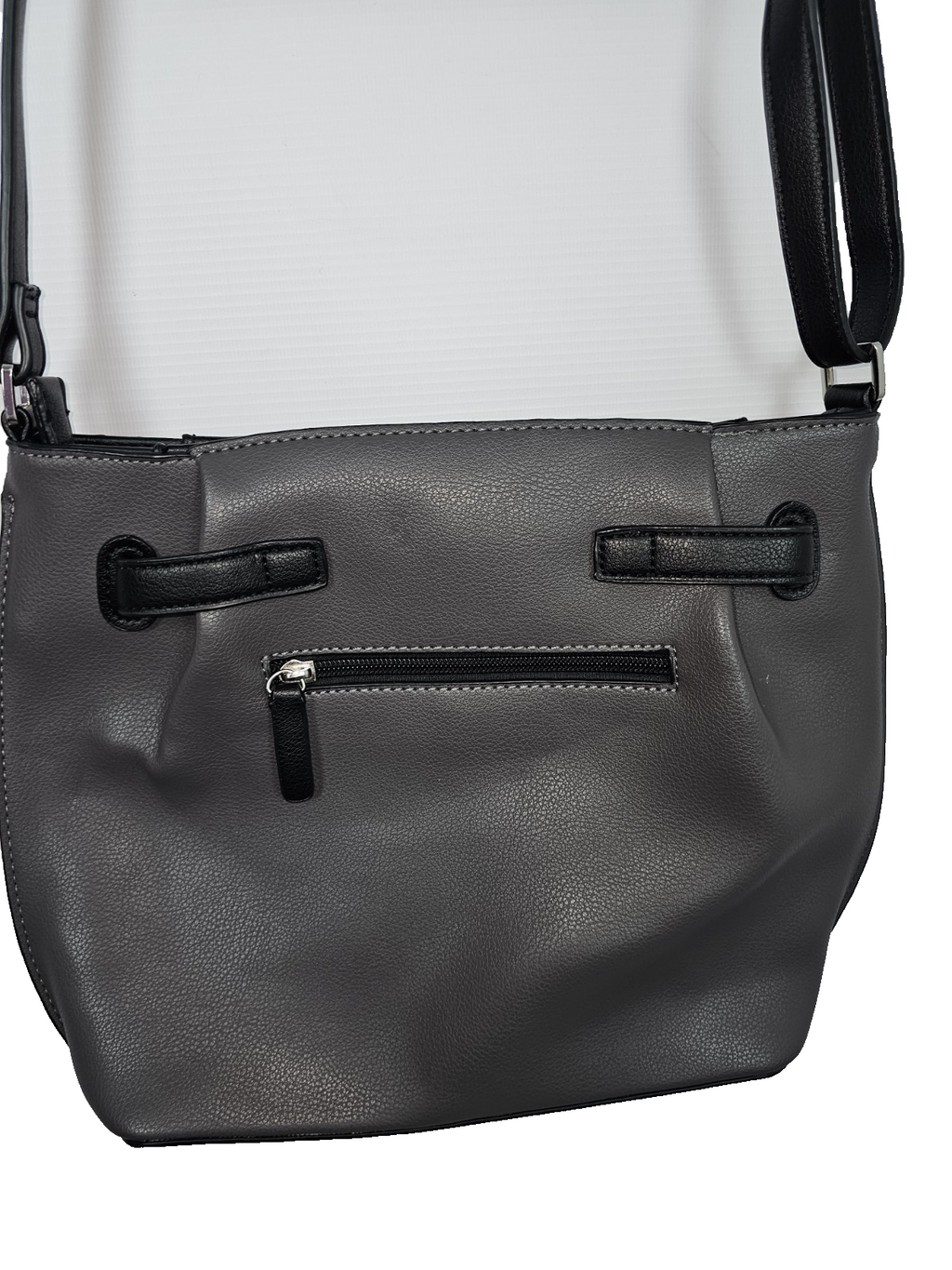 EK7938 Damen Tasche von L.Credi, grau, Umhängetasche4