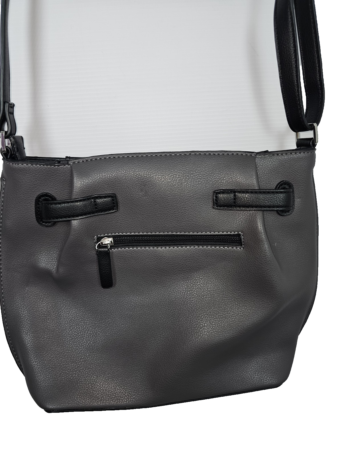 EK7938 Damen Tasche von L.Credi, grau, Umhängetasche4