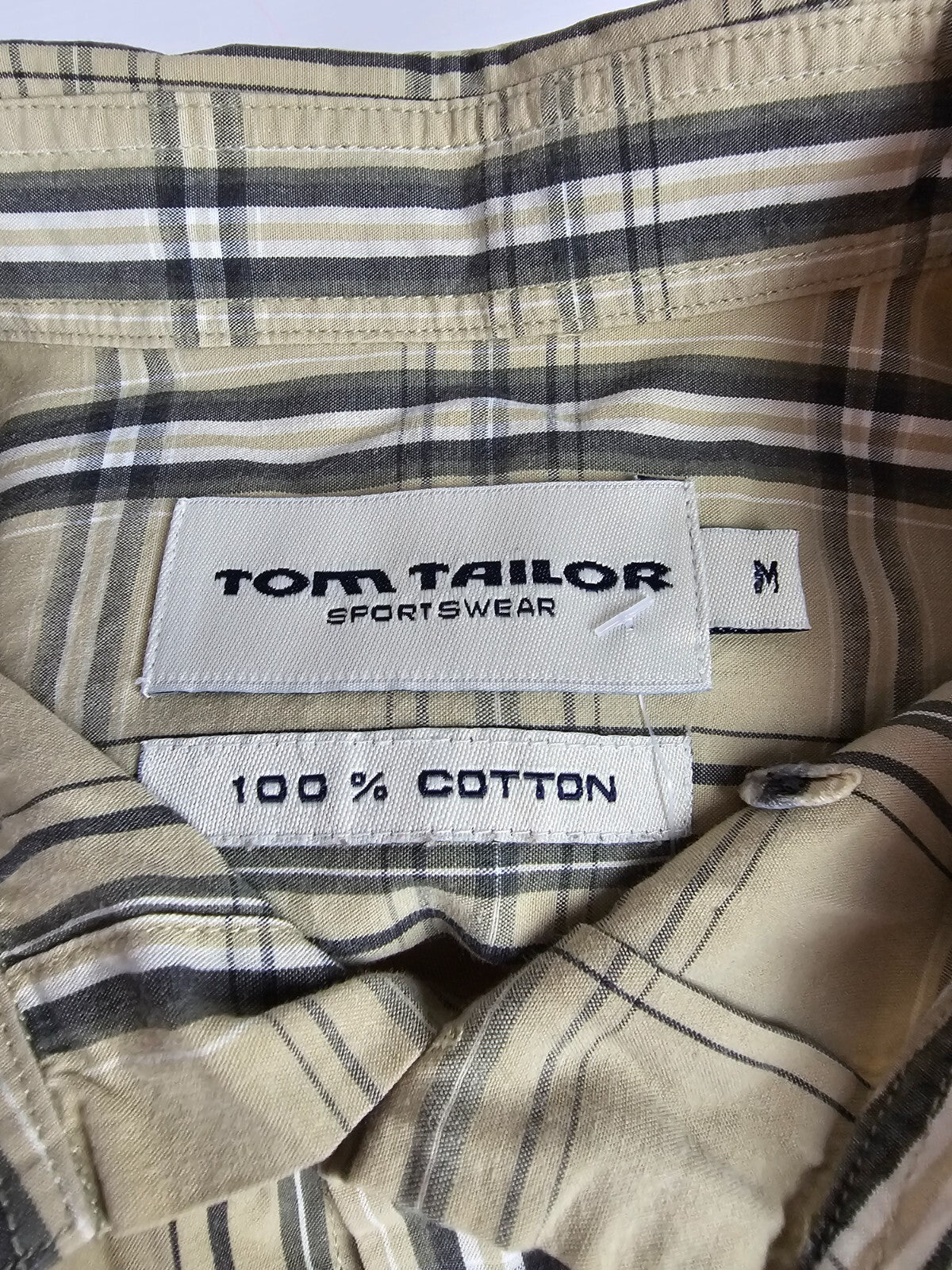 EK5417 Herren Tom Tailor, beige-grau, Gr.M6