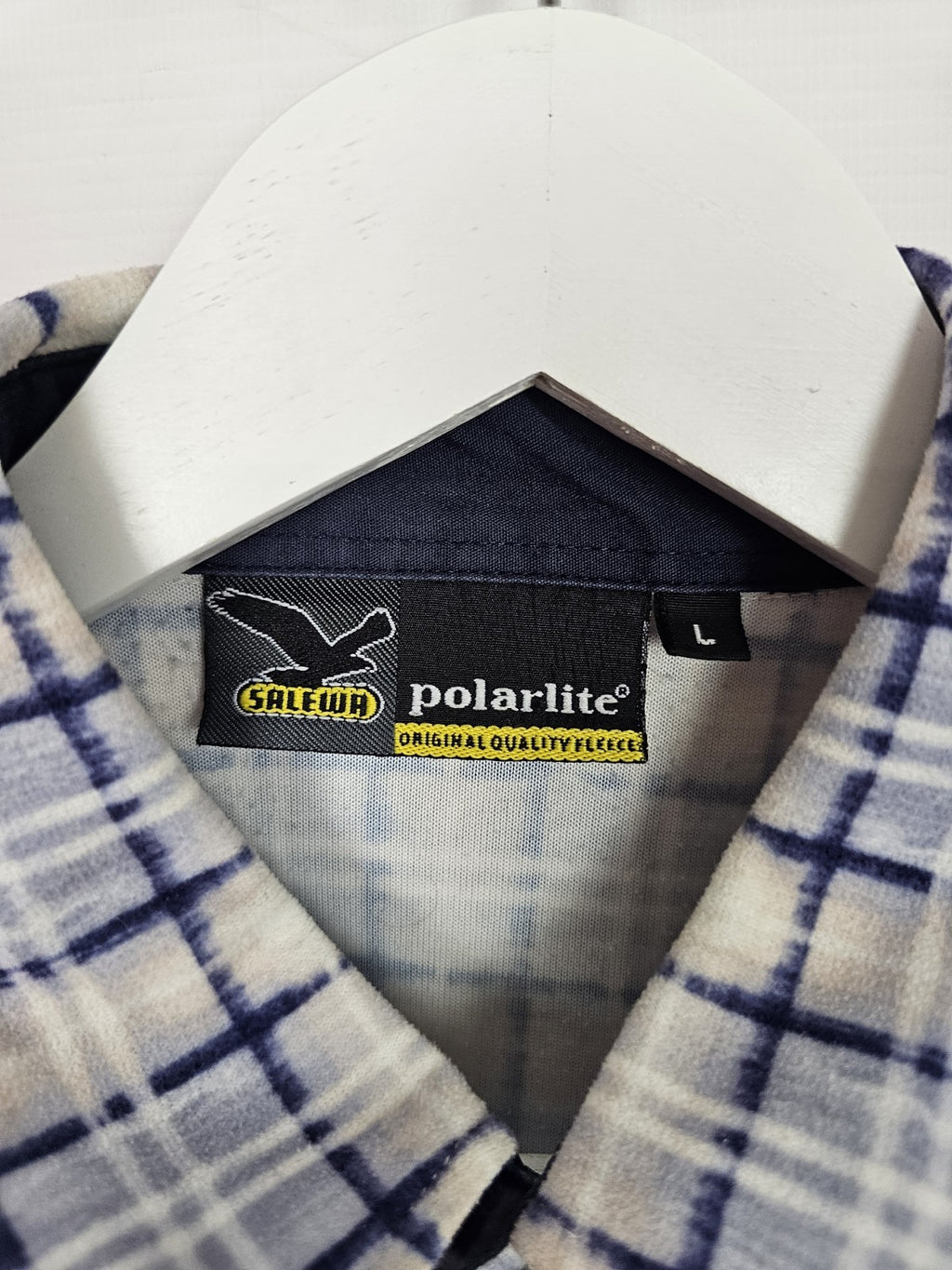EK8334 Herren Hemd von Polarlite, Blau/Weiß, Gr. L1