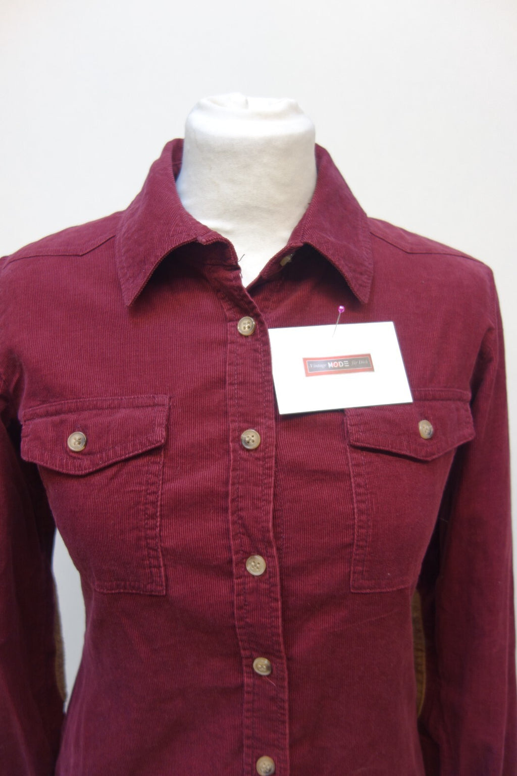EK3770 Damen Bluse von Bik Bok, dunkelrot, Gr. XS1