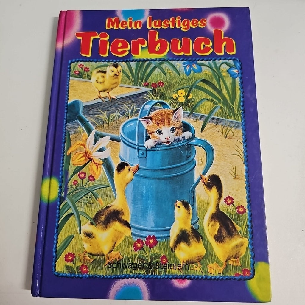 EB2053 Buch "Mein lustiges Tierbuch" Tiergeschichten mit Bildern0