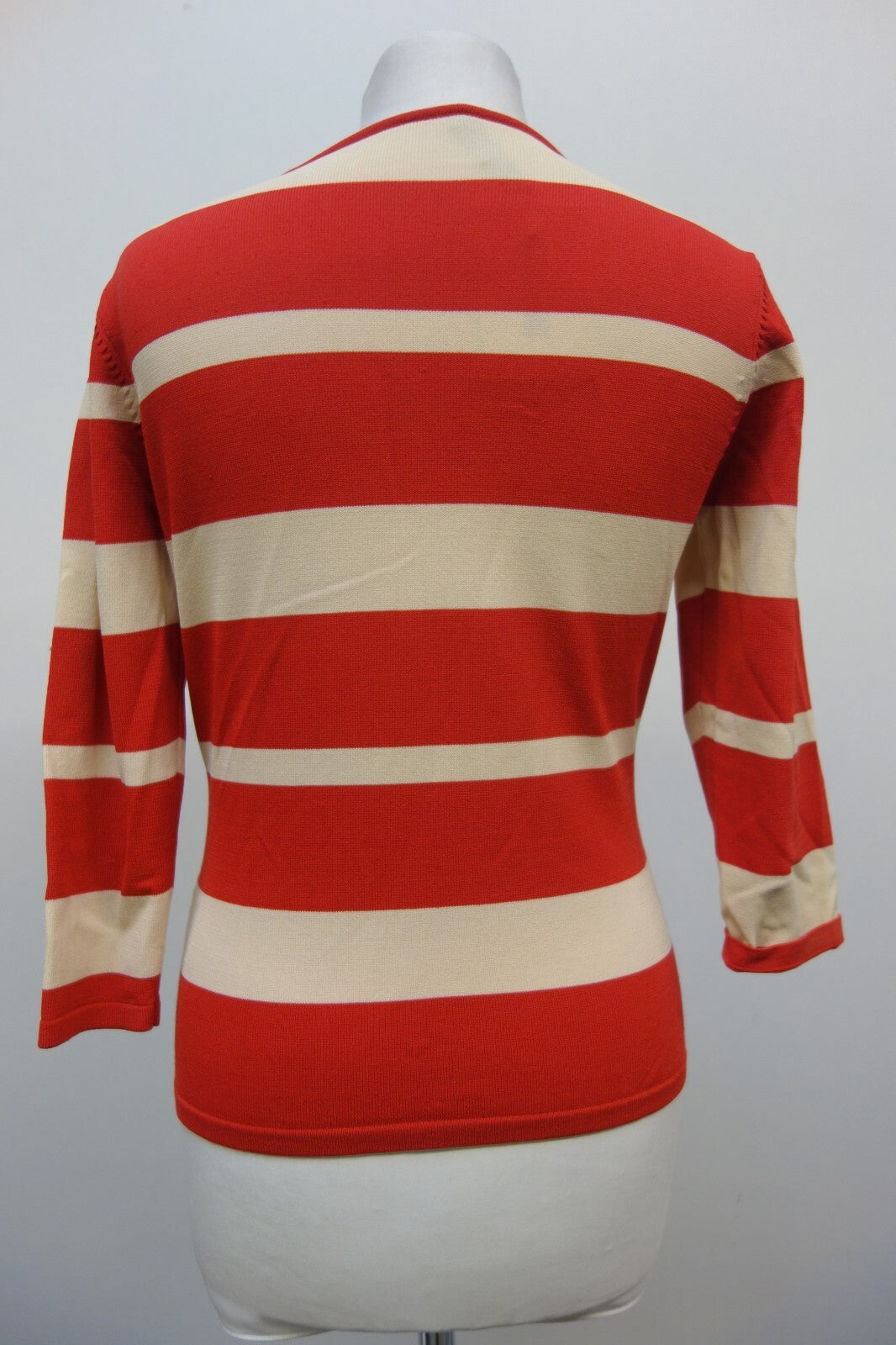 EK3059 Damen Strickjacke von Blue Joint, gestreift, Gr. S/M3