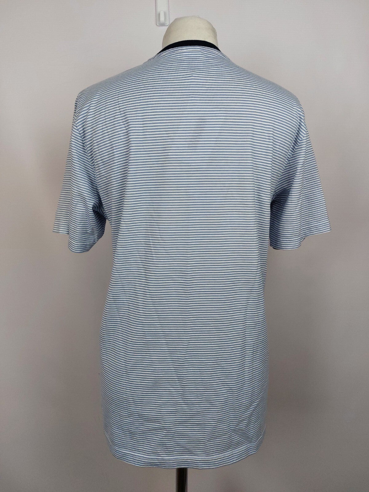 EK1312 Damen T-Shirt von Trigema, blau/weiß gestreift, Gr. S4