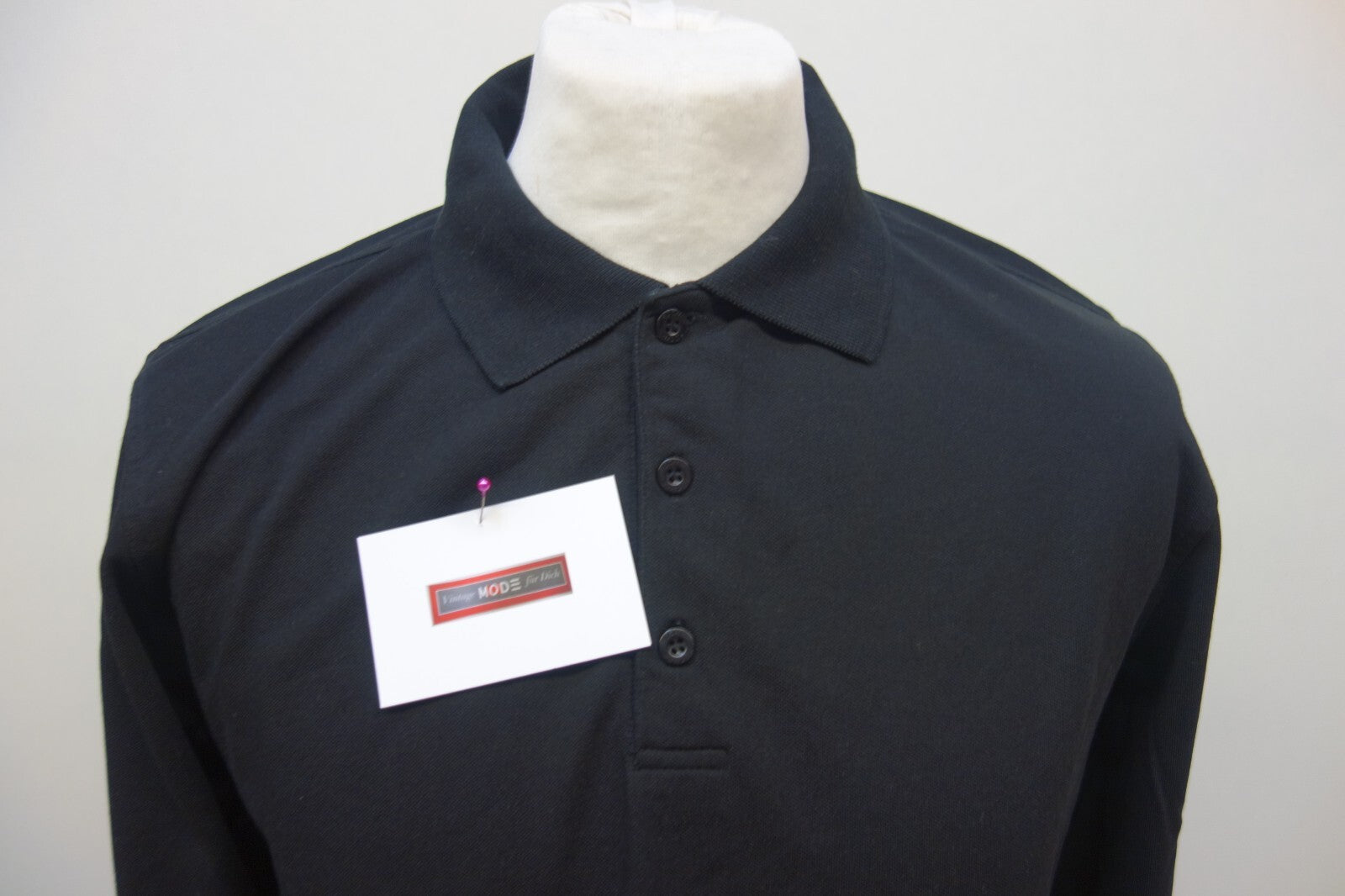 EK4191 Herren Polo von Fischer, schwarz, L1