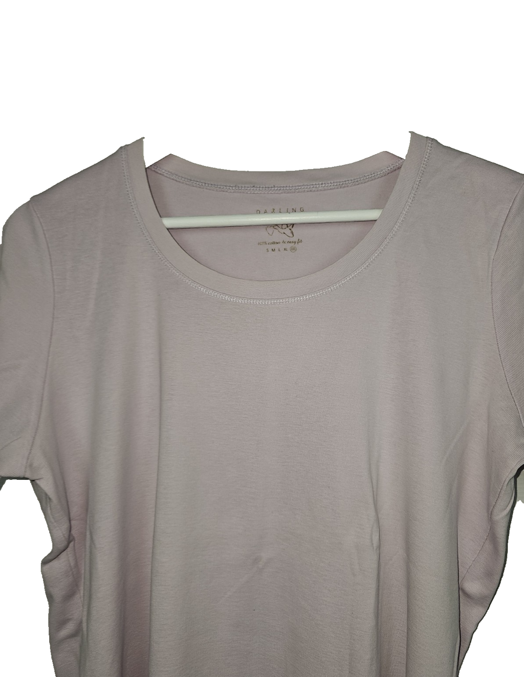 EK7781 Damen T-Shirt von Darling Hirbour, lila, Gr.XXL1