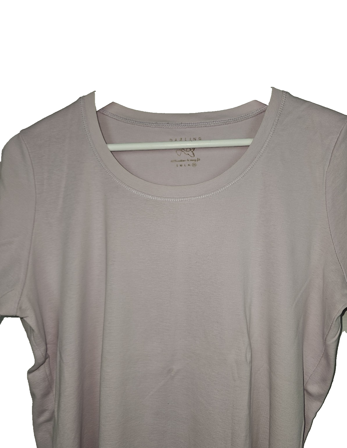 EK7781 Damen T-Shirt von Darling Hirbour, lila, Gr.XXL1