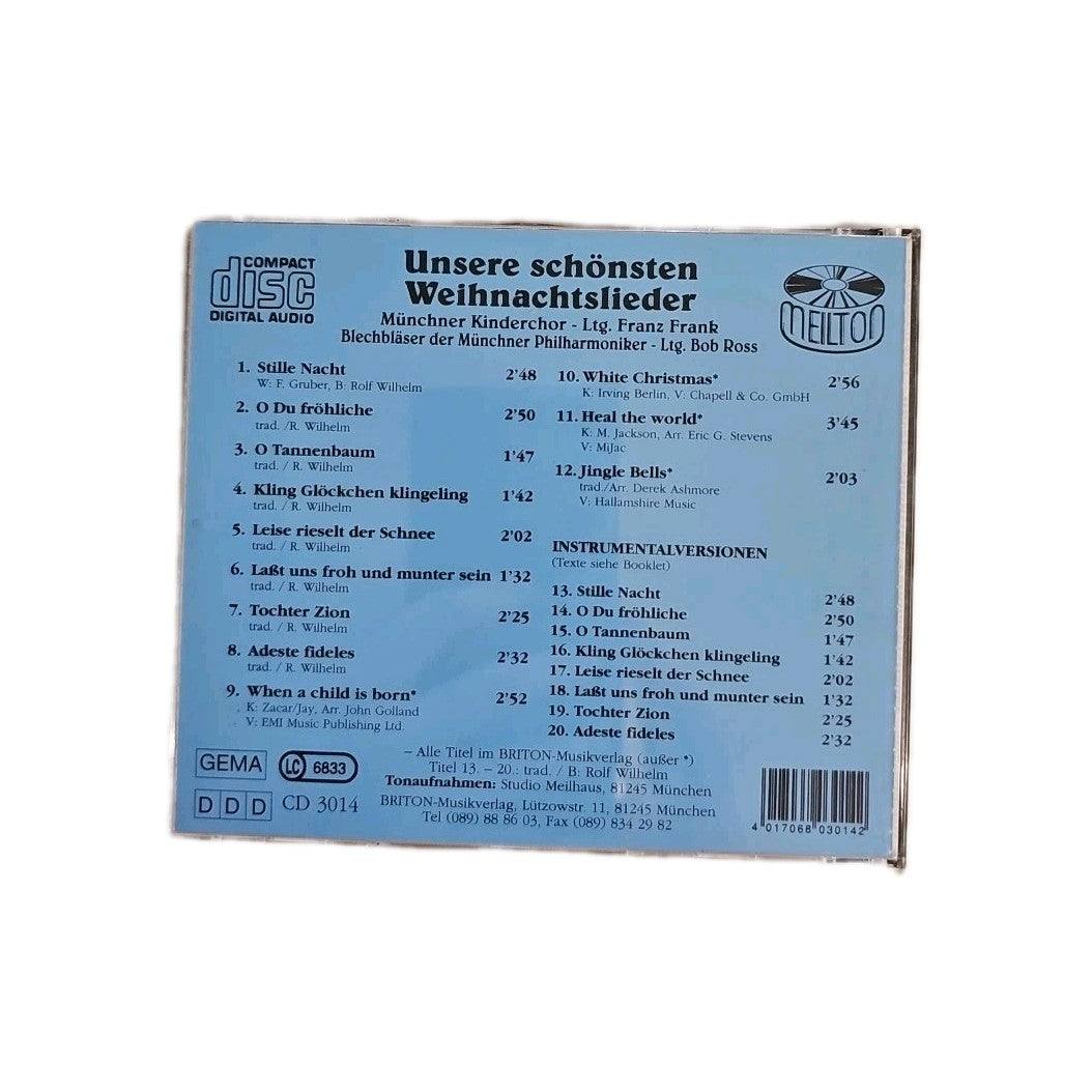 EB3735 CD Undmsere Schönsten Weihnachtslieder1