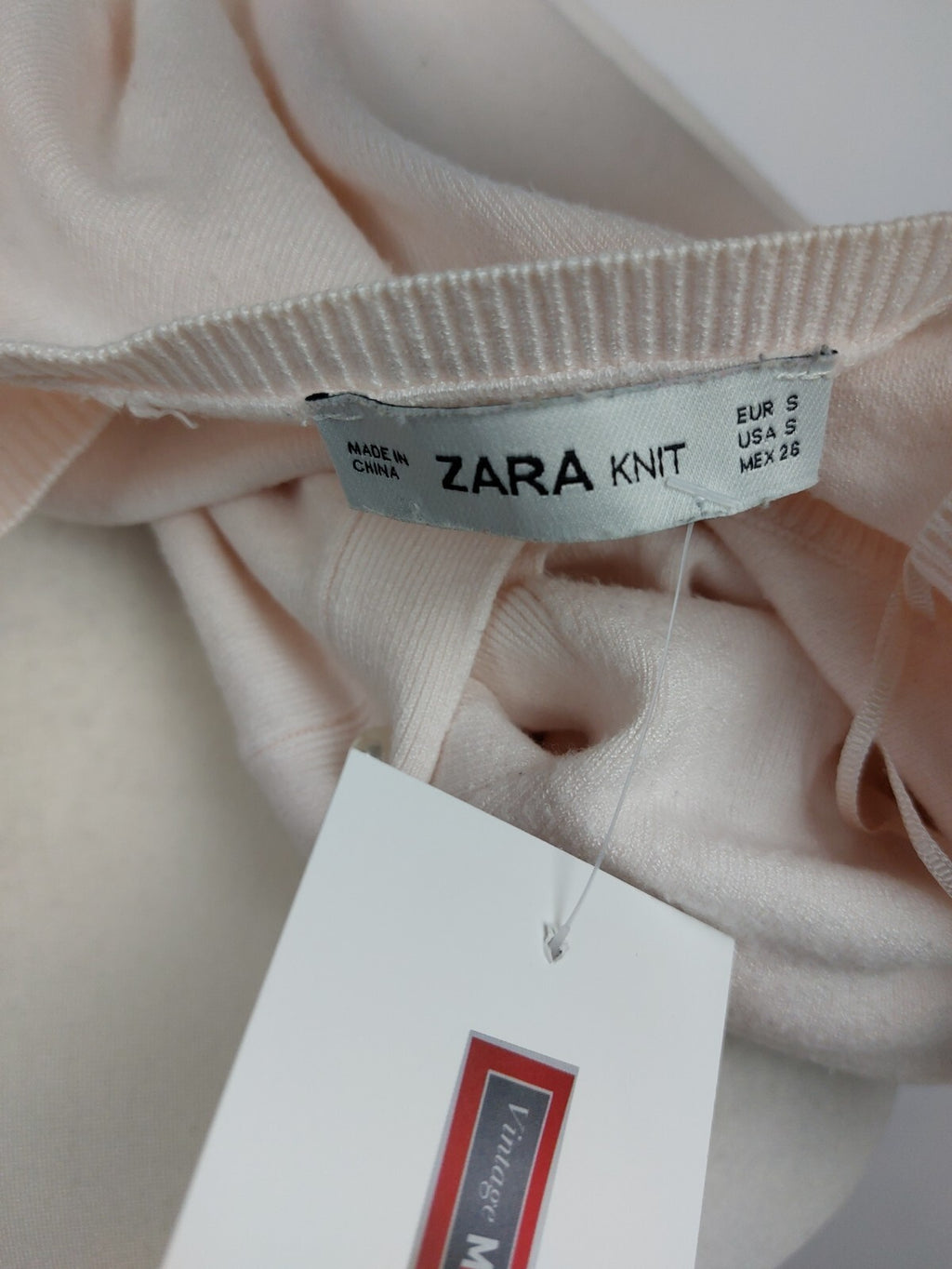 EK0383 Damen Strickjacke von Zara Knit, blassrosa, gr. S7