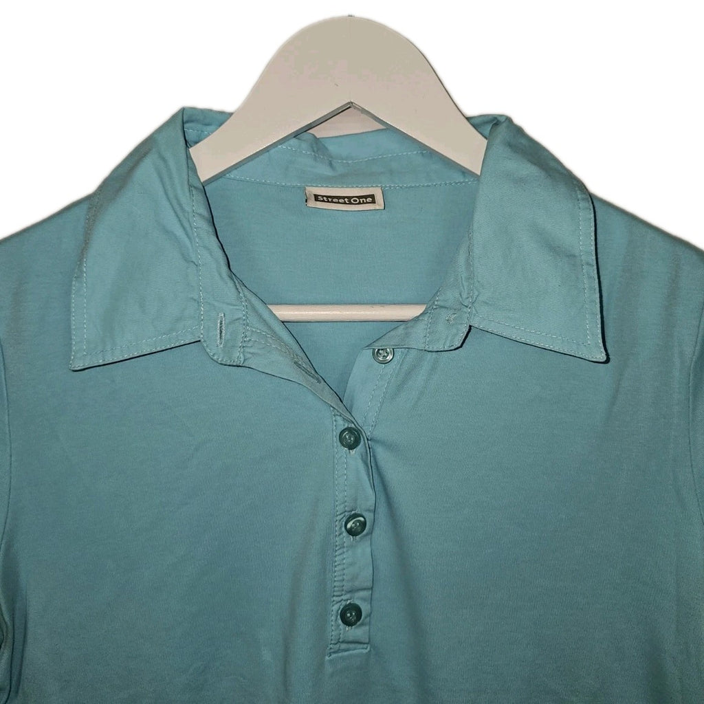 EK11085 Damen T-Shirt von Street One, Blau, Gr. 402